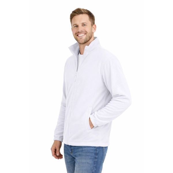 Bluza polarowa uniwersalna biała roz. M